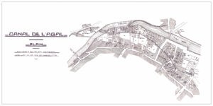 Projet de couverture de l'Agal - 1929