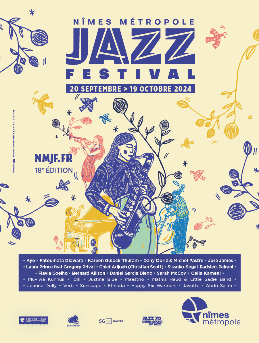 Affiche Nimes Metropole Jazz Festival