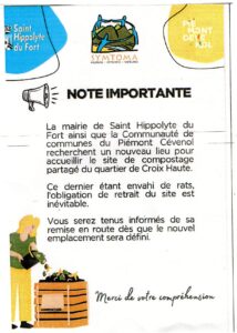Avis arrêt compost