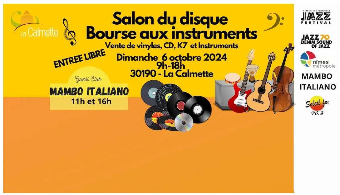 Salon du disque de La Calmette