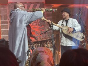 Majid Bekkas et Joseph Junior Omicil