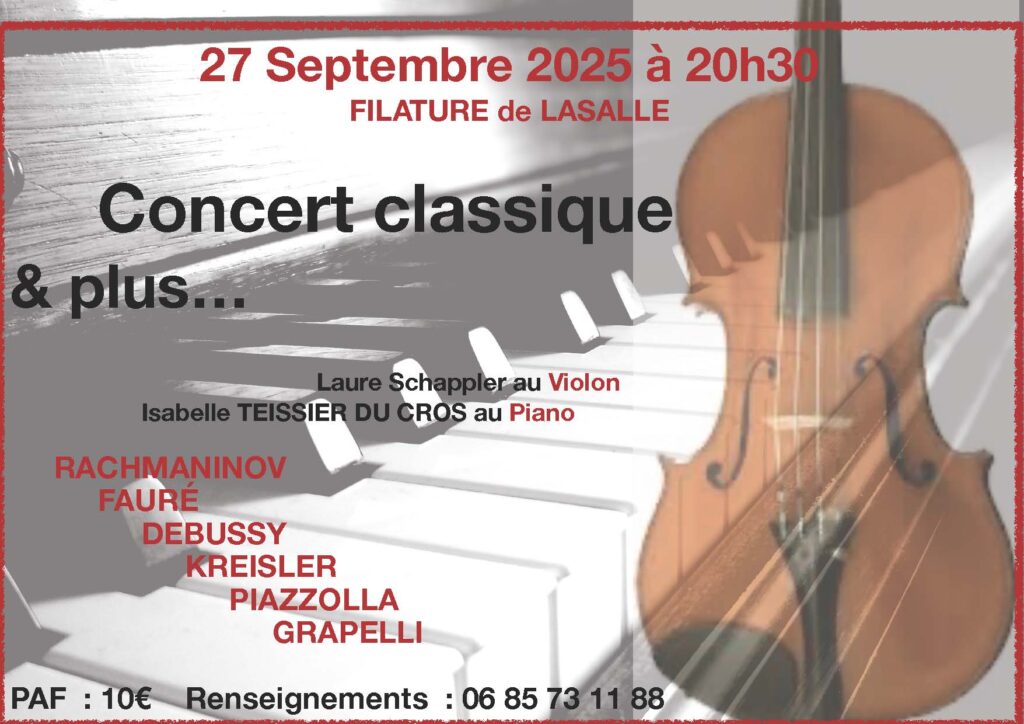 Concert classique Lasalle