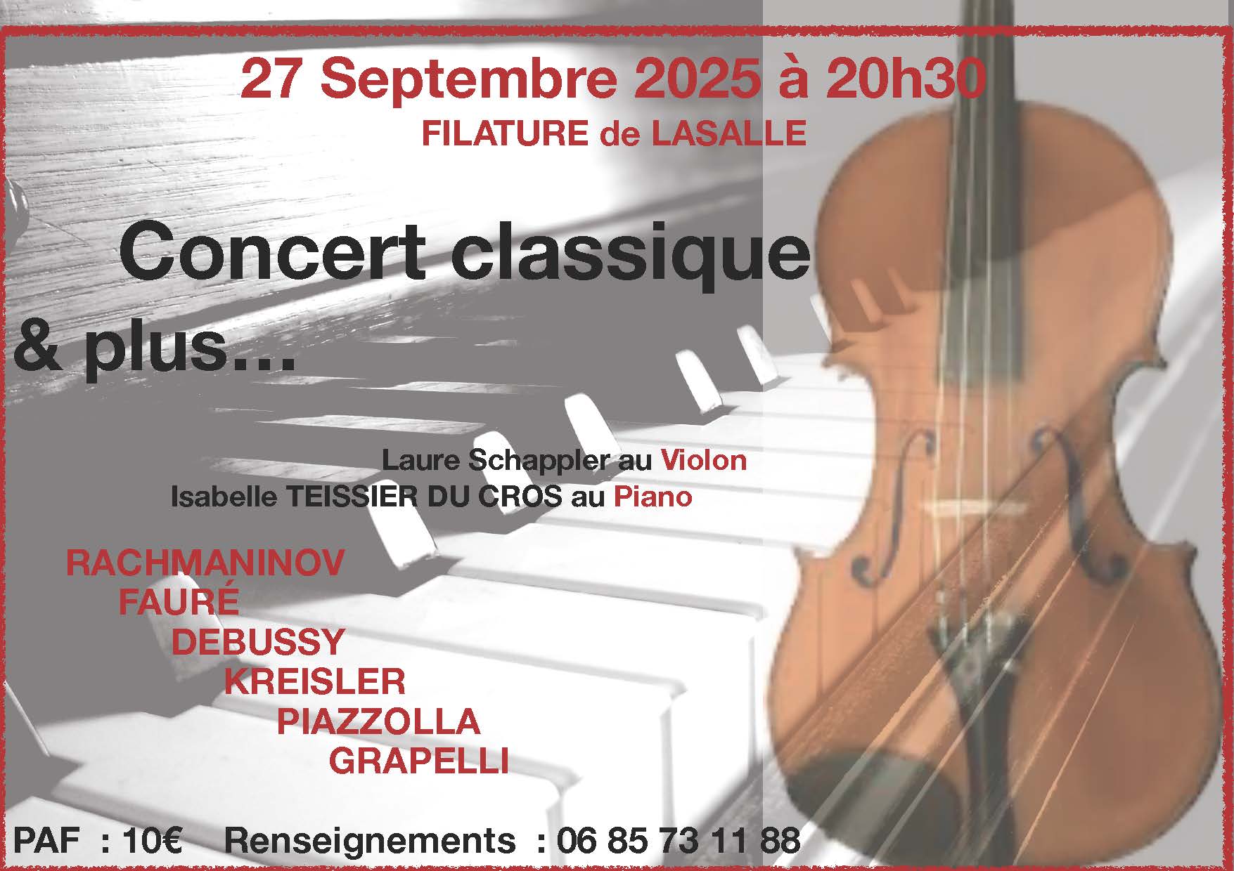 Concert classique Lasalle