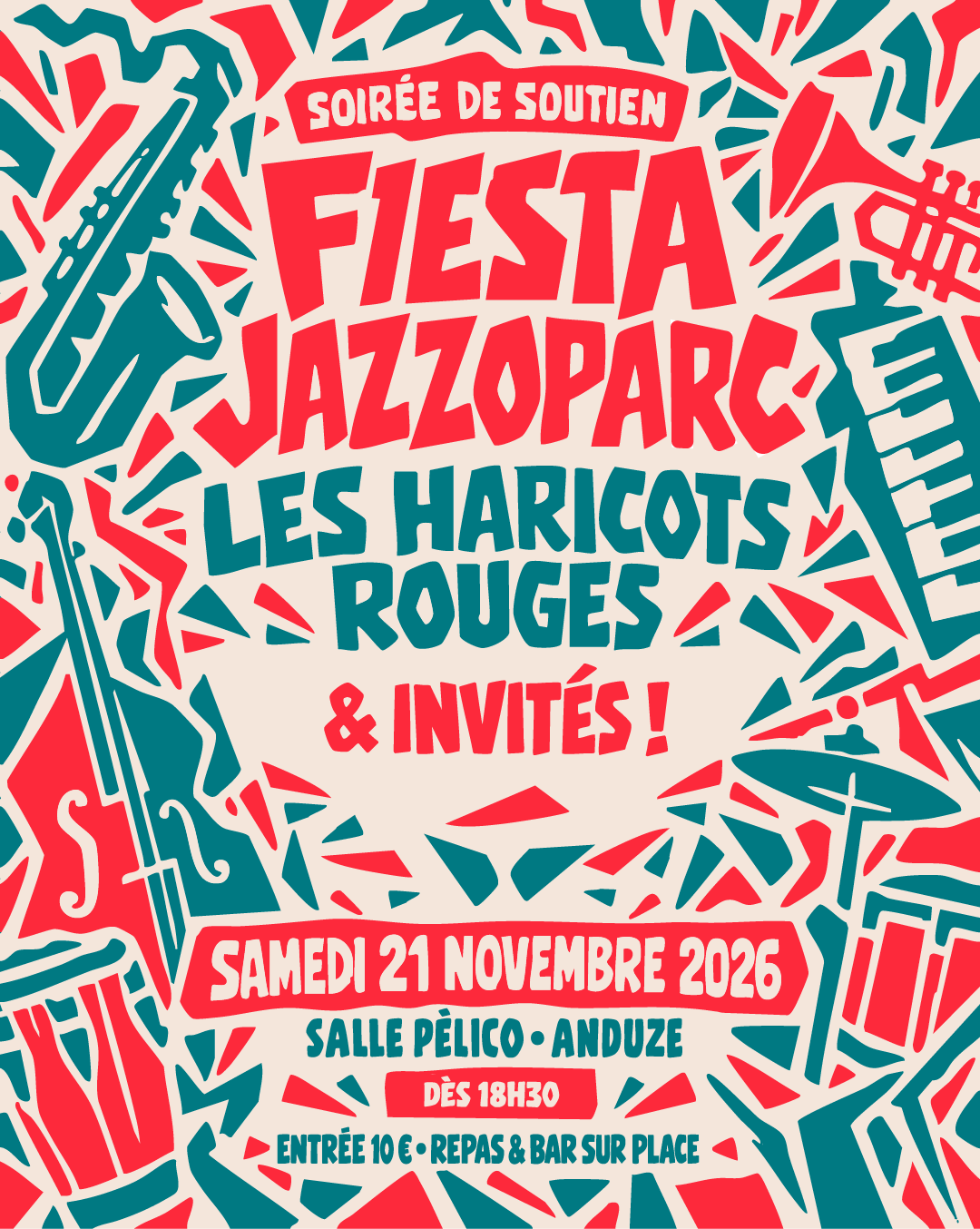 soirée de soutien Jazzoparc
