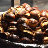 Chataignes grillées