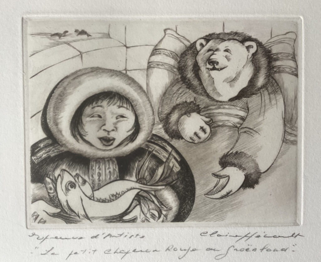 "Le Petit Chaperon Rouge au Groënland " de Claire Hénault