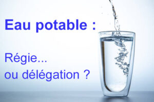 Gestion eau potable