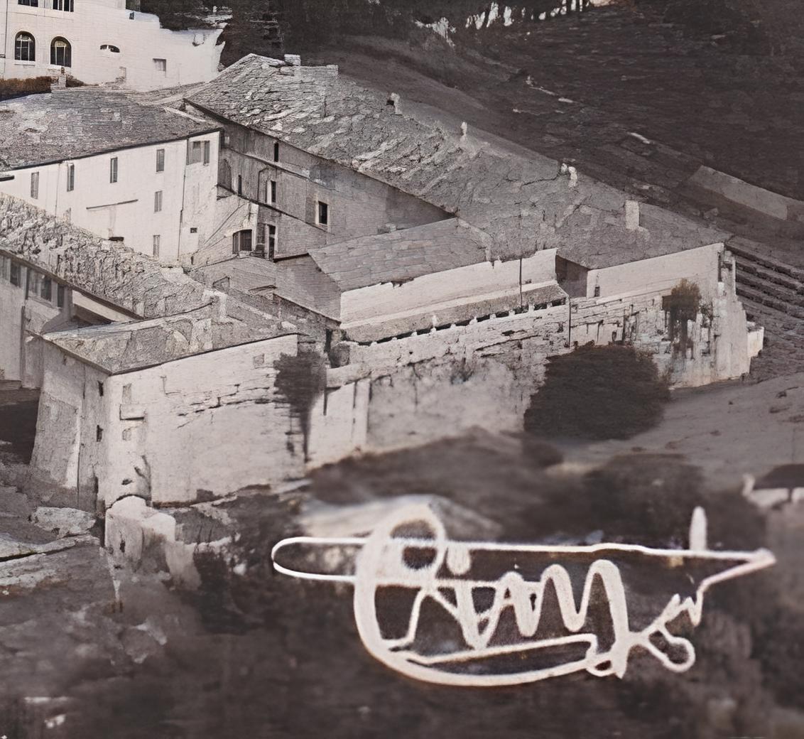 Fort Jallatte façade est et piscine.